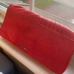 Jessica Simpson Coral Clutch